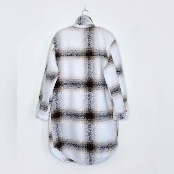 JOIE Plaid Shacket - Picture 2 of 5